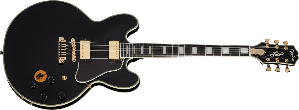Epiphone BB King Lucille elektrisk gitar Inkl. EpiLite-deksel ( Ebony )