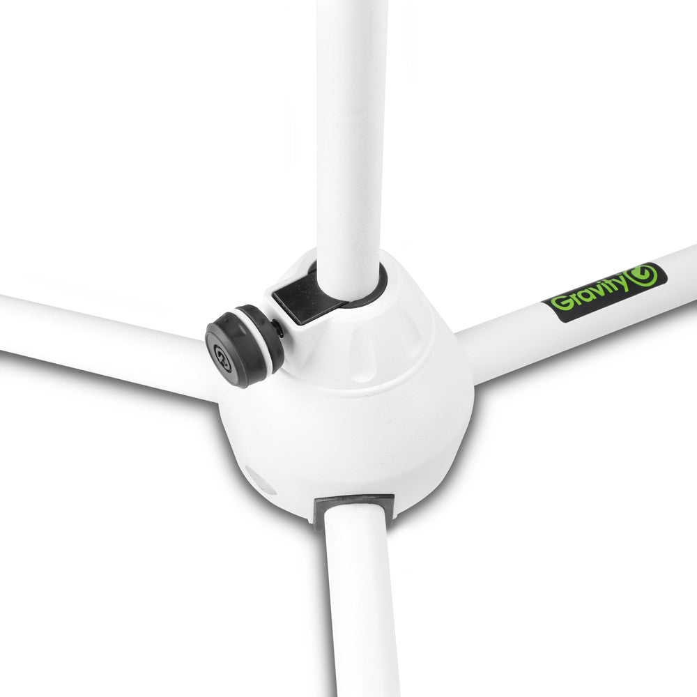Gravity MS4322W mikrofonstativ (hvit)