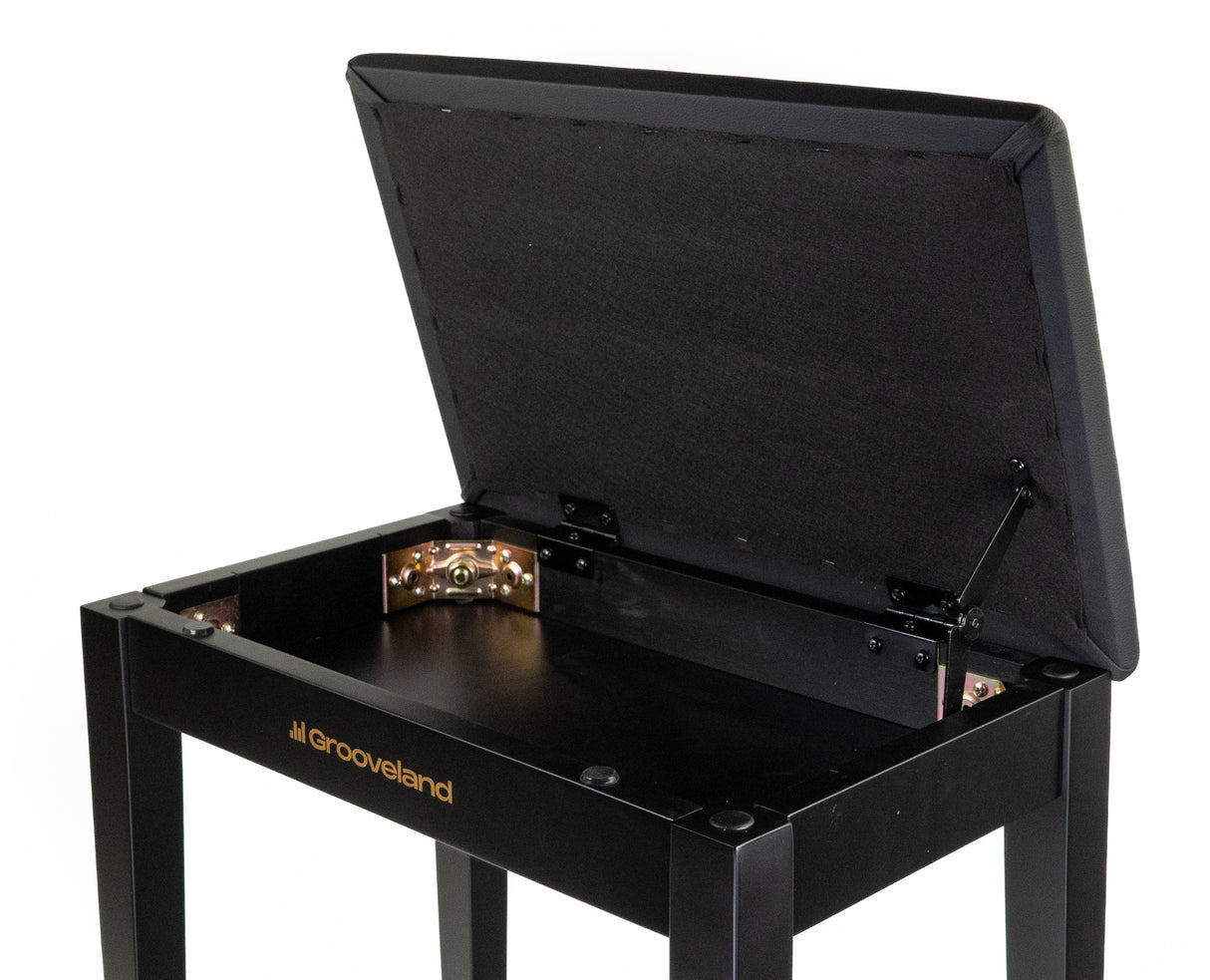 Grooveland KB100 Pianokrakk (Matt svart)