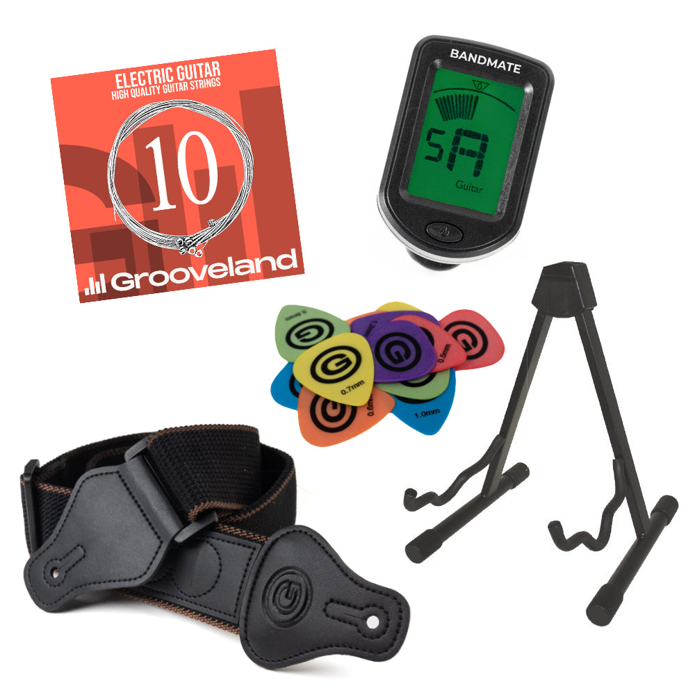 Tilbehørspakke til elektrisk gitar