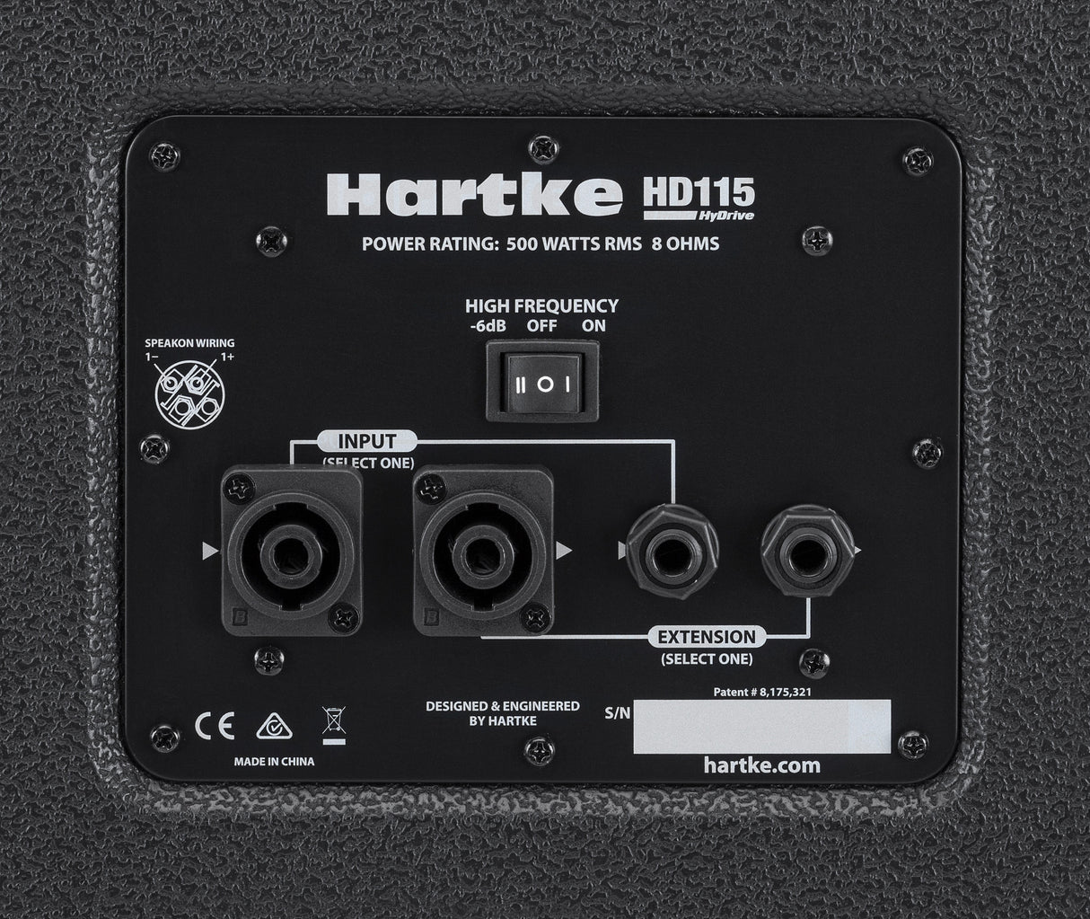 Hartke HyDrive HD115 basskabinett