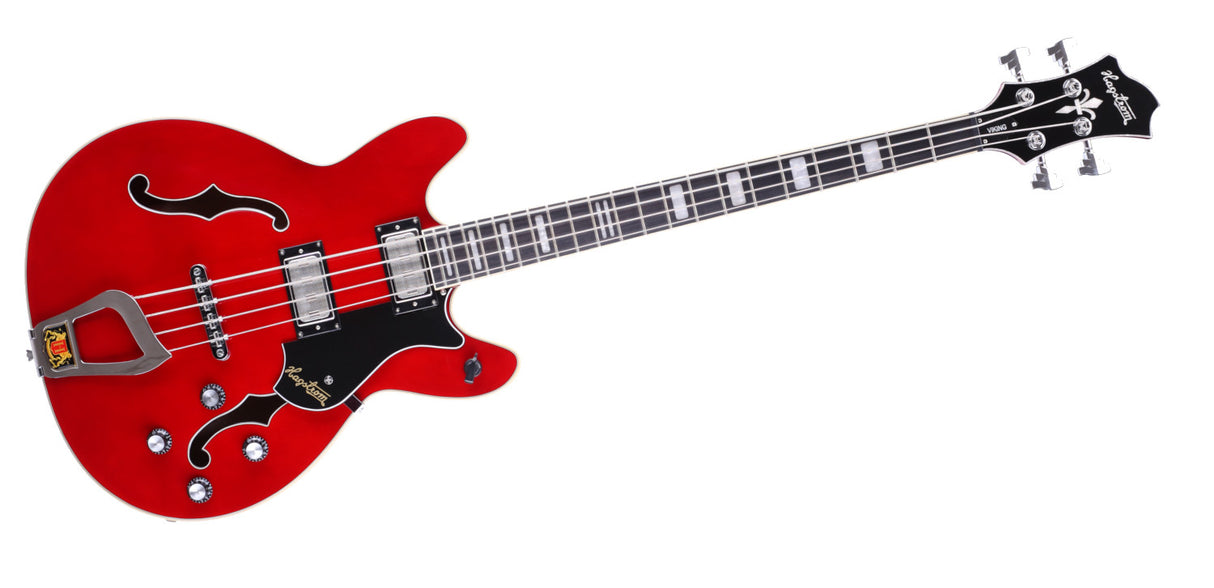 Hagstrom Viking elektrisk bass ( Wild Cherry )
