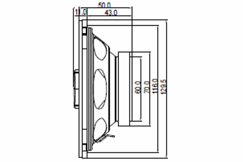BLAUPUNKT ICx 542 2-veis bilhøyttalere (13 cm, 5,4")
