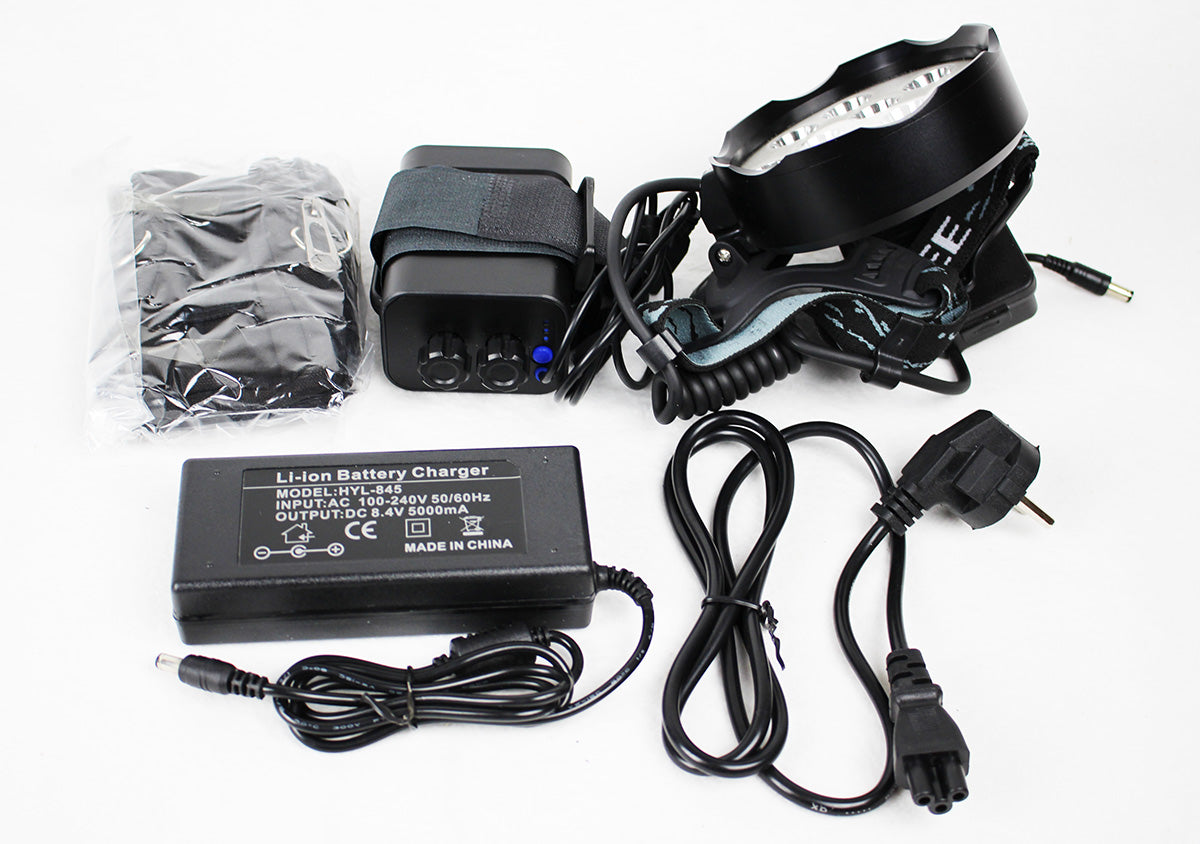 UV-hodelykt med 12x6 Watt LED