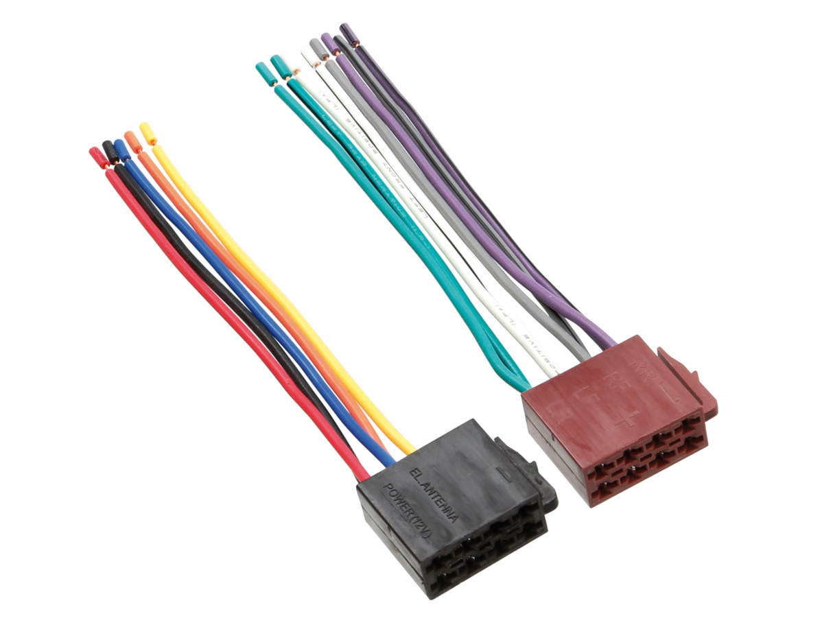 ISO-kontakt med løse ledninger (hun)