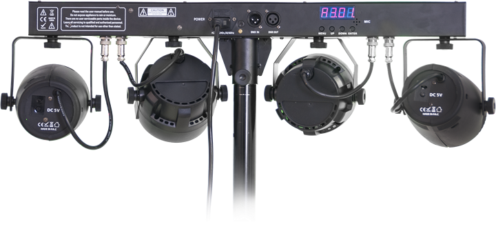 Ibiza Lightbar LED + Lasersett