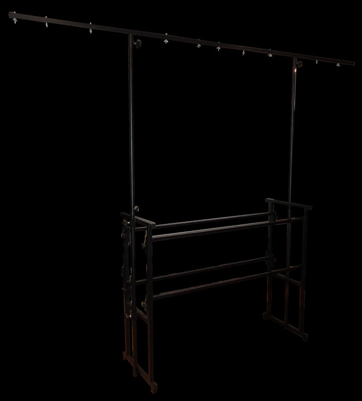 Ibiza profesjonelle DJ stativ med lysstang