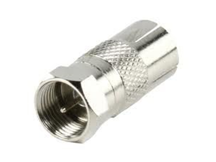 Antenneadapter - Coax Antenne hunn - F-kontakt hann