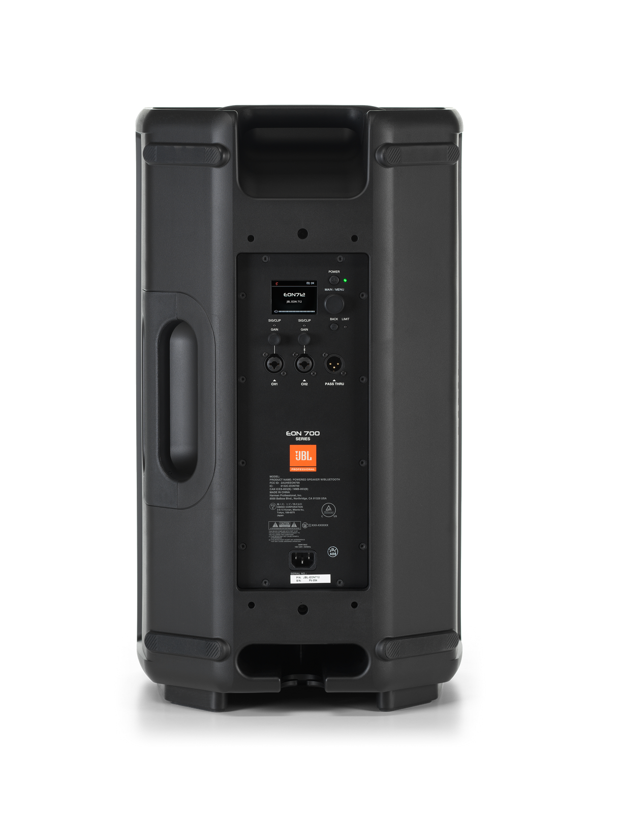 JBL EON712 aktiv PA-høyttaler (svart)