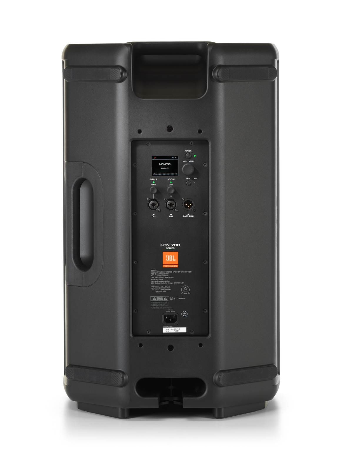 JBL EON715 aktiv PA-høyttaler (svart)