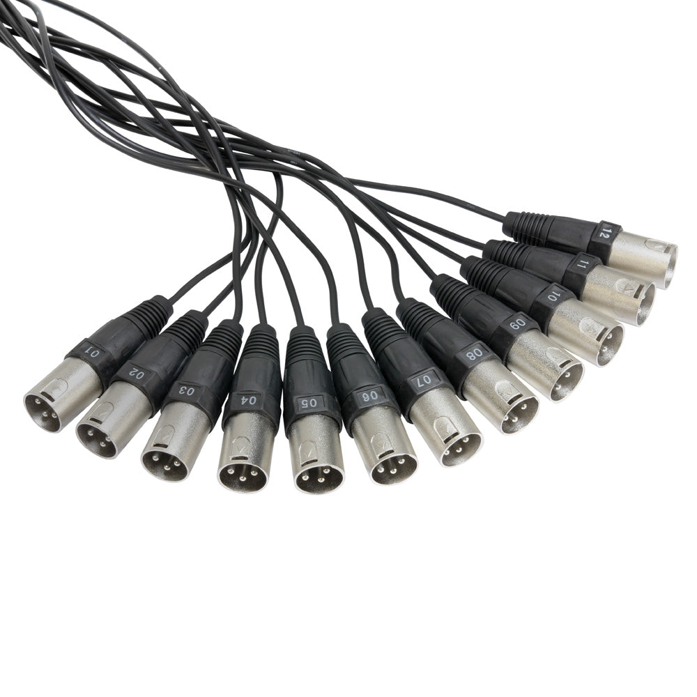 Multikabel med Stageboks 12/0 (10 m)