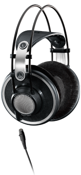 AKG K702 Studio-hodetelefoner (svarte)