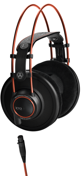 AKG K712 PRO Studio-hodetelefoner (svarte)