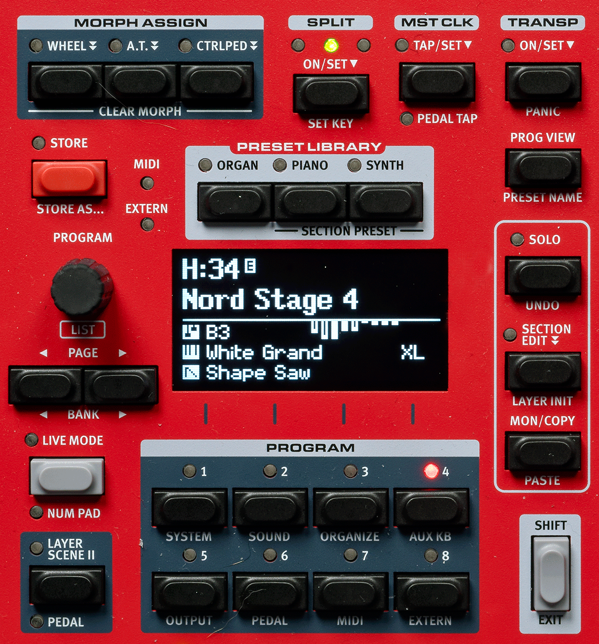Nord Stage 4 73 digitalpiano