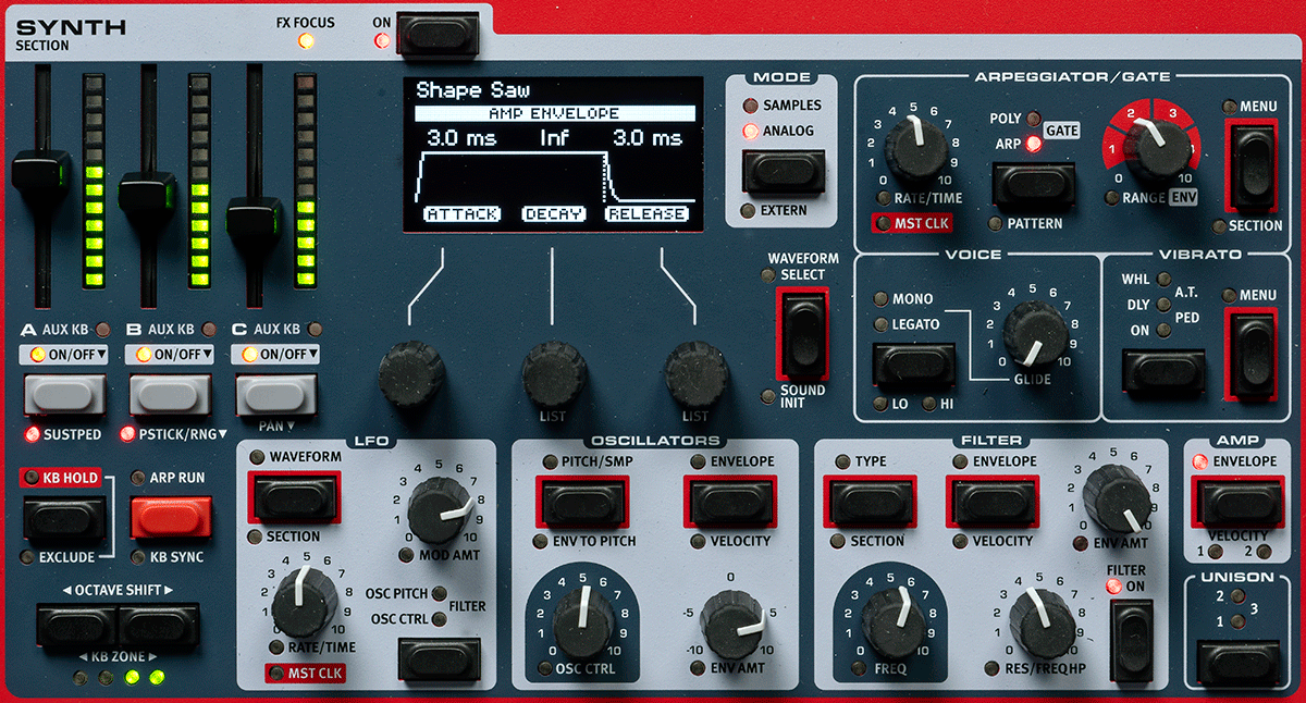 Nord Stage 4 73 digitalpiano