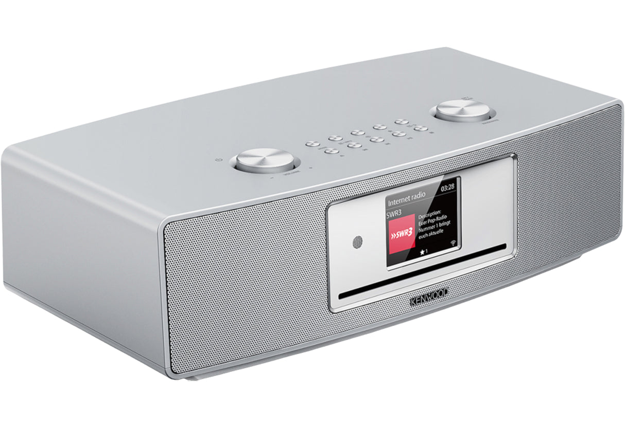 Kenwood CR-ST700SCD-S Radio med Bluetooth og DAB+ (sølv)