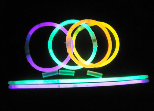 Glowsticks 100 stk. (Blandede farger)