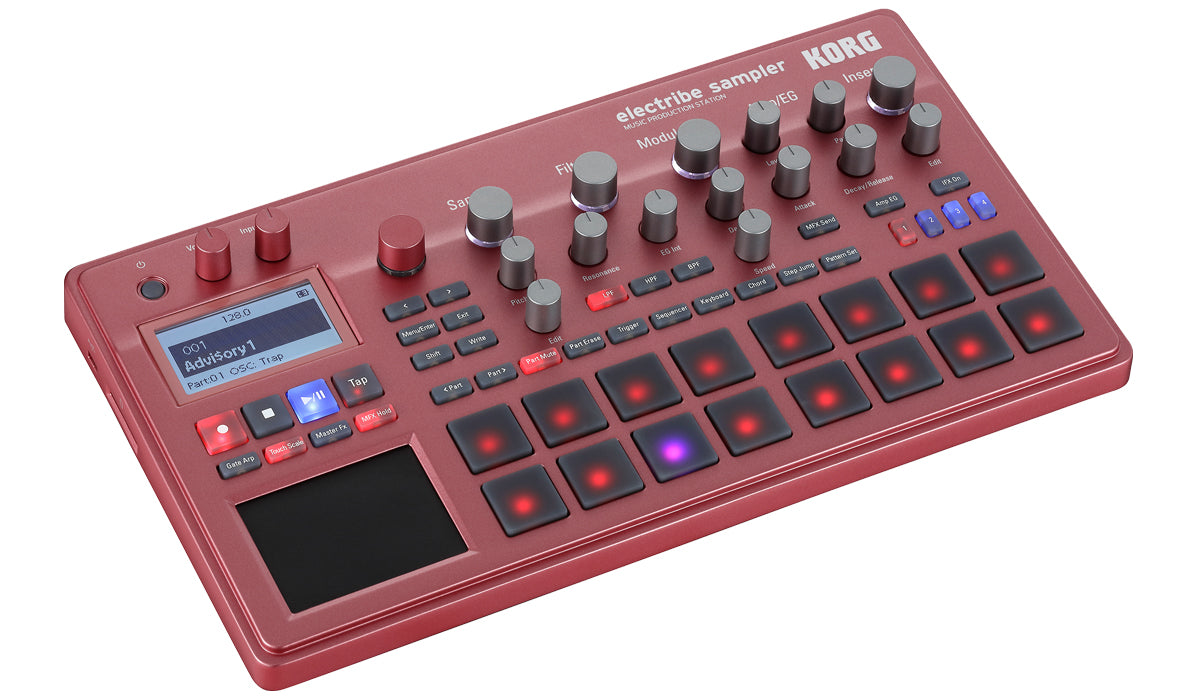 Korg Electribe Sampler 2 Groove Box (rød)