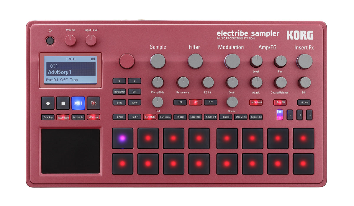 Korg Electribe Sampler 2 Groove Box (rød)