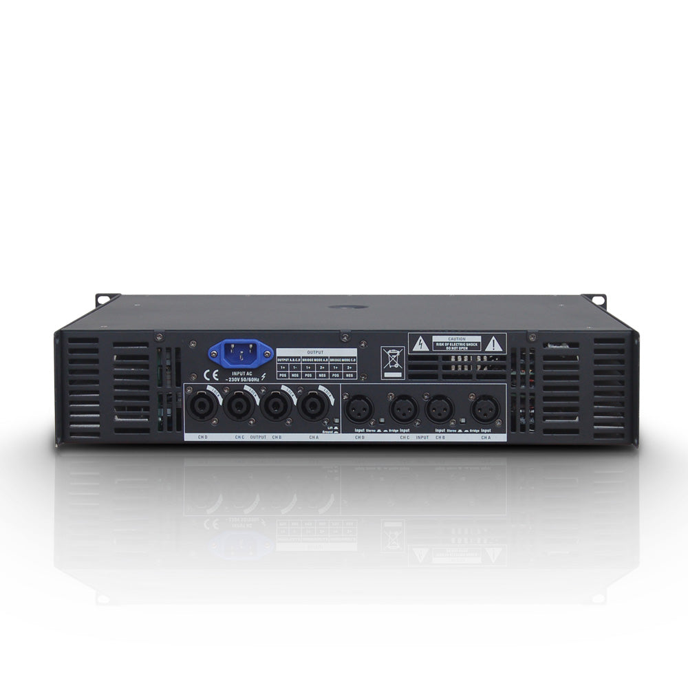 LD Systems DEEP2 4950 forsterker (4x490W, 8 Ohm)