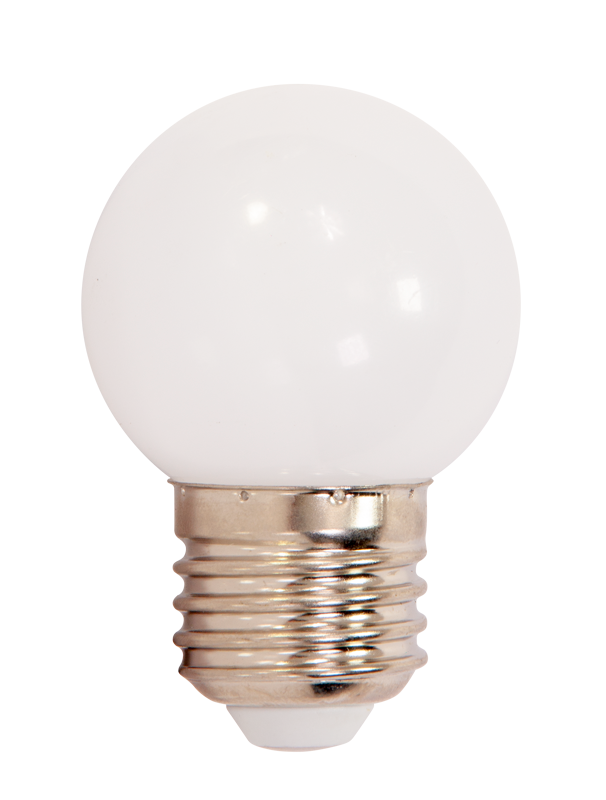 Fargede LED-pærer (6 stk)