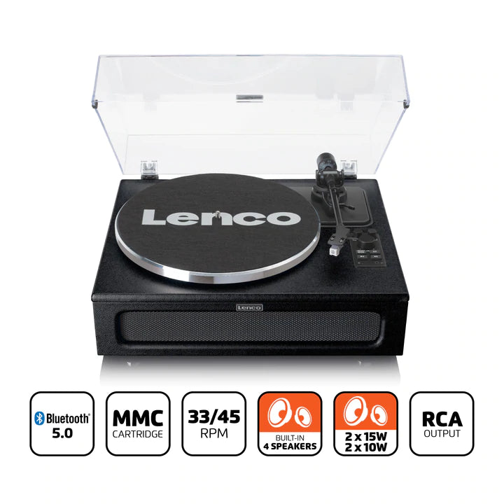 Lenco LS-430 Bluetooth-platespiller (svart)