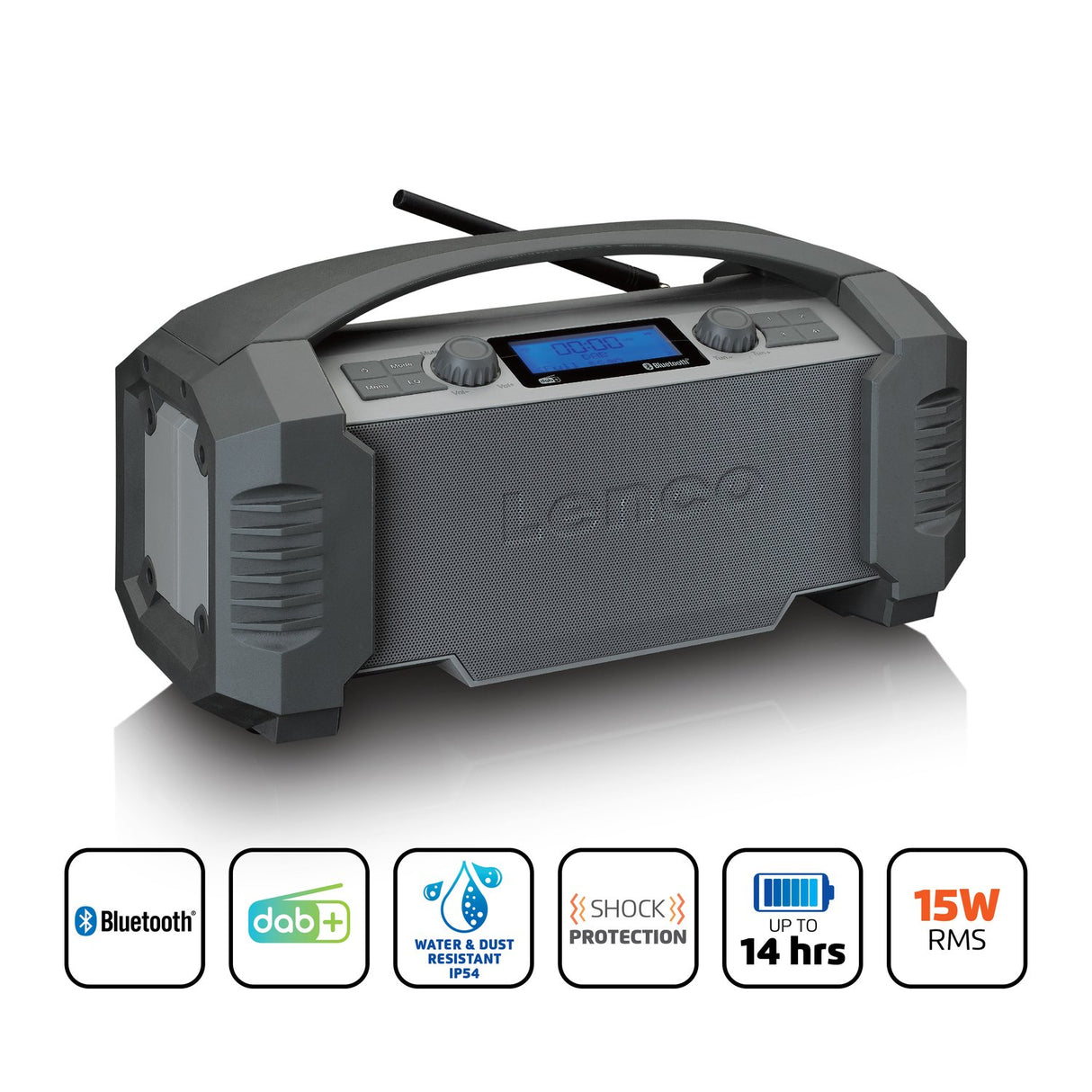 Lenco ODR-150 DAB+ Radio (svart)