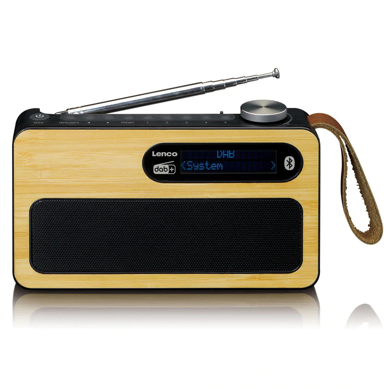 Lenco PDR-040 DAB+ Radio (bambus/svart)