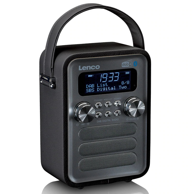 Lenco PDR-051 DAB+ Radio (svart/sølv)