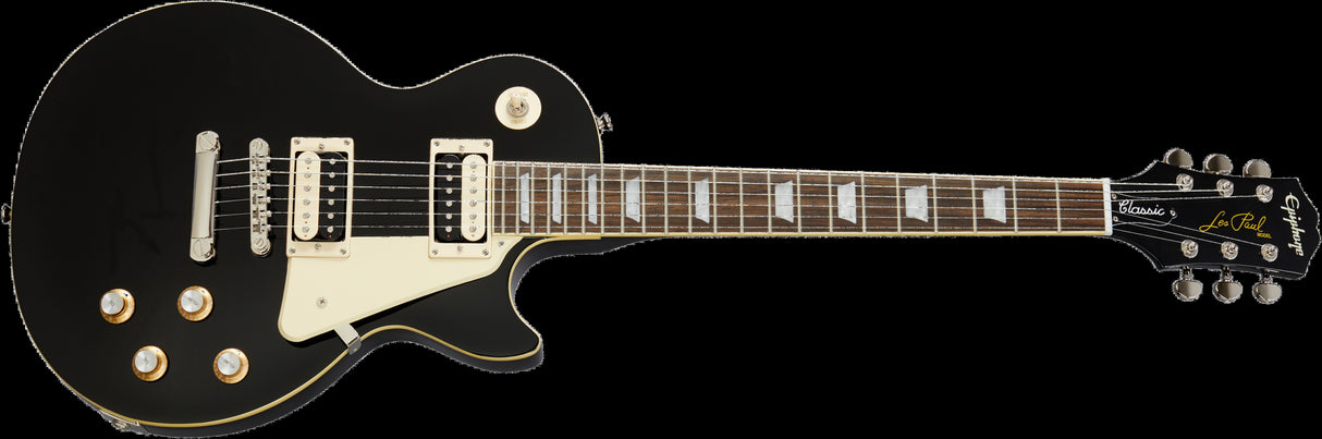 Epiphone Les Paul klassisk elektrisk gitar ( Ebony )