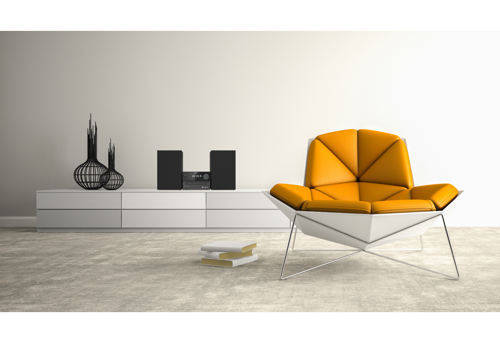 Kenwood M-420DAB Mini-system med Bluetooth og DAB+