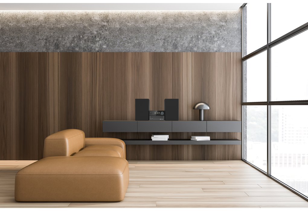 Kenwood M-420DAB Mini-system med Bluetooth og DAB+