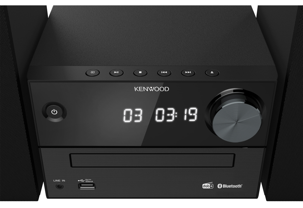 Kenwood M-420DAB Mini-system med Bluetooth og DAB+
