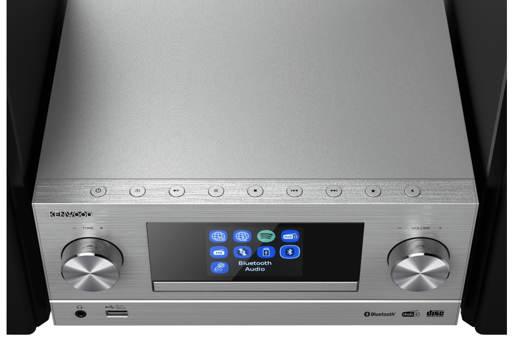 Kenwood M9000S Smart Mini System (sølv)