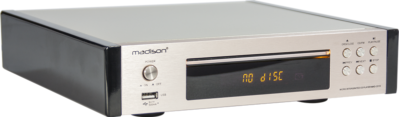 Madison CD-spiller og FM radio med USB