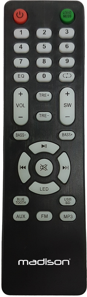 Madison CD-spiller og FM radio med USB