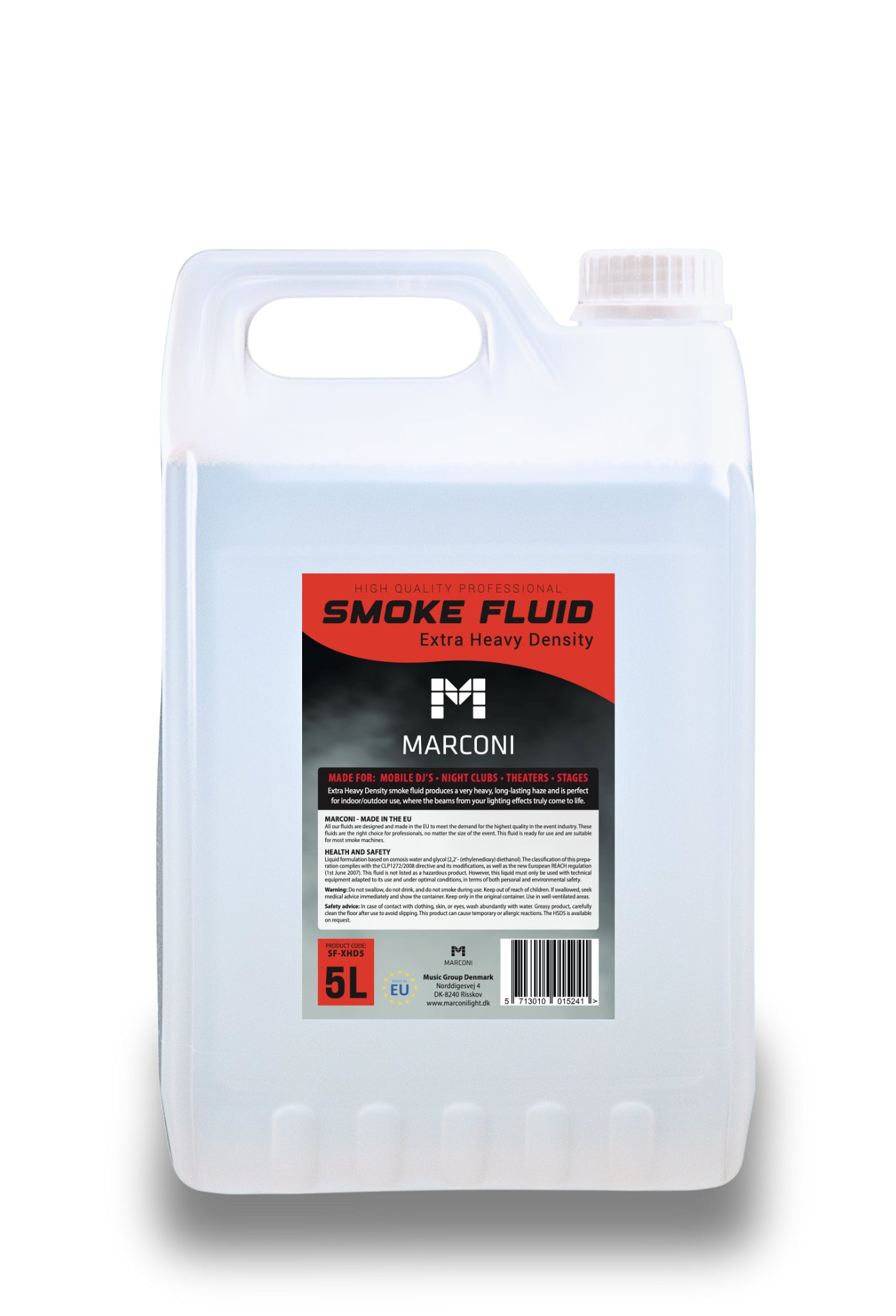 Marconi Røykvæske - Extra Heavy Density (5L)