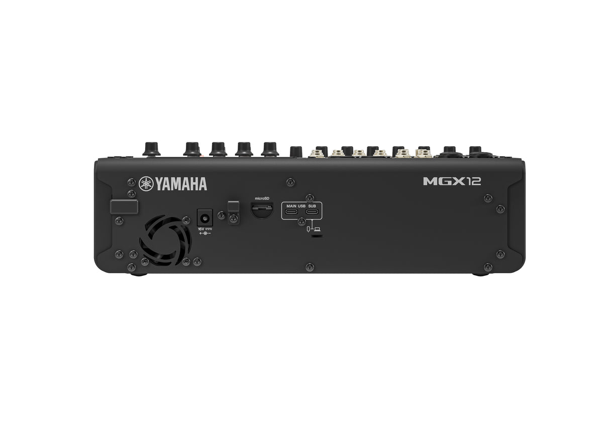 Yamaha MGX12 digital miksekonsoll (Svart)