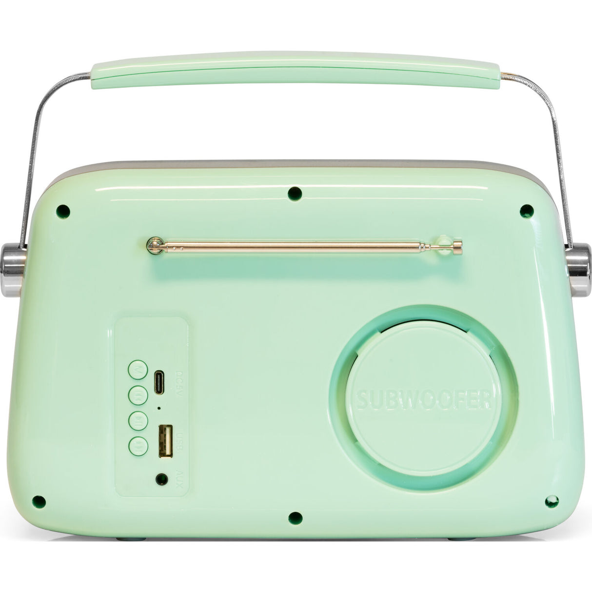 Madison Retro Radio med Bluetooth og FM (Mint)