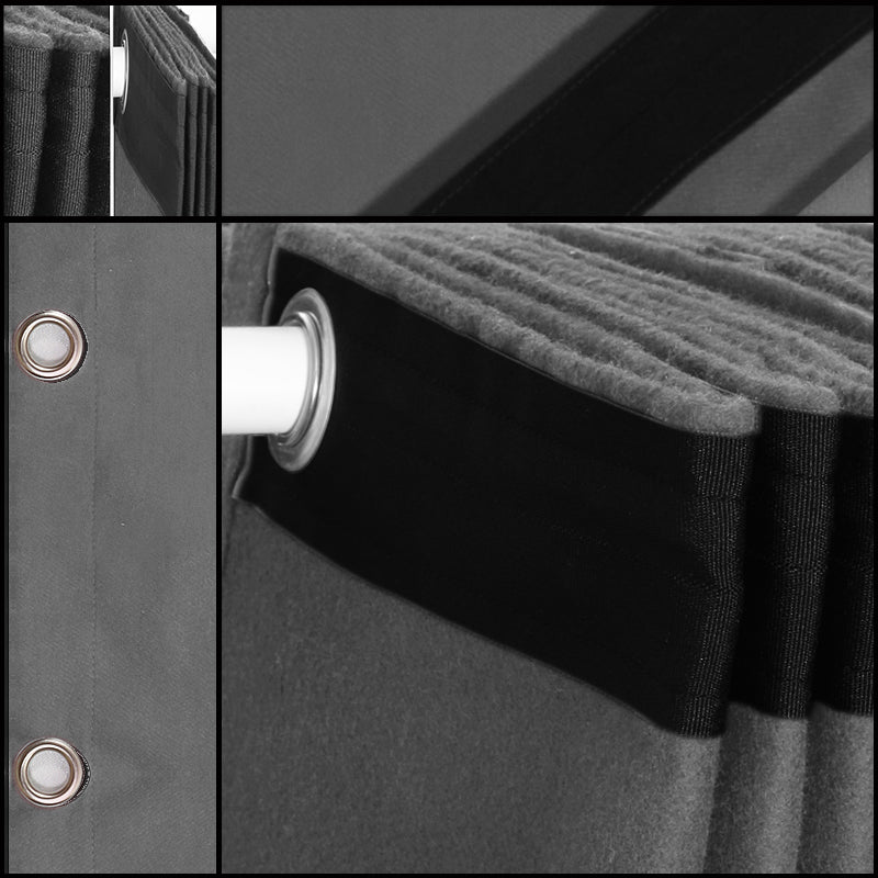 Molton teppe med øyne (grå)