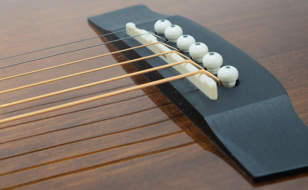 Hagstrom Mora II Concert CE Western Guitar (Mahogni)