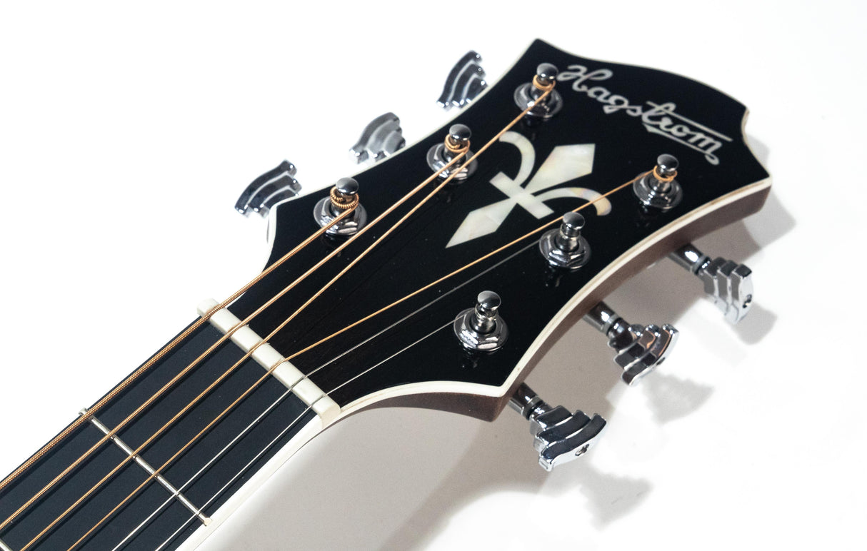 Hagstrom Mora Dreadnaught CE Western gitar (mahogni)