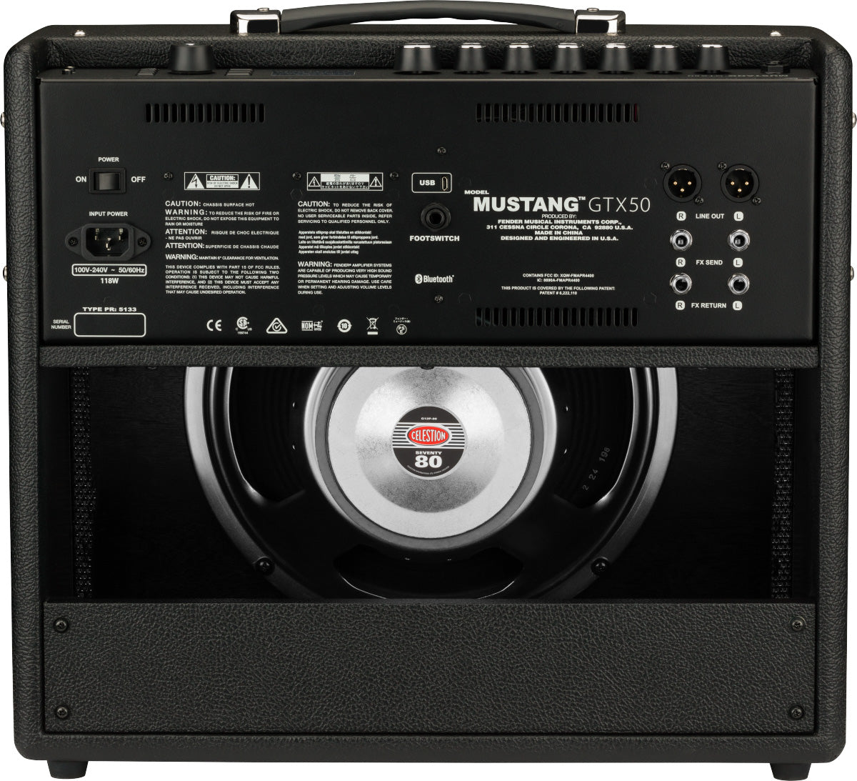 Fender Mustang GTX50 gitarforsterker