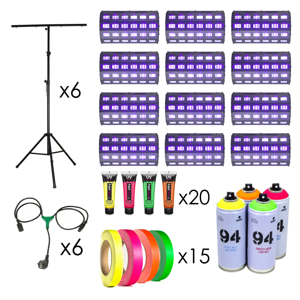Natminton komplett pakke for 5 kurs