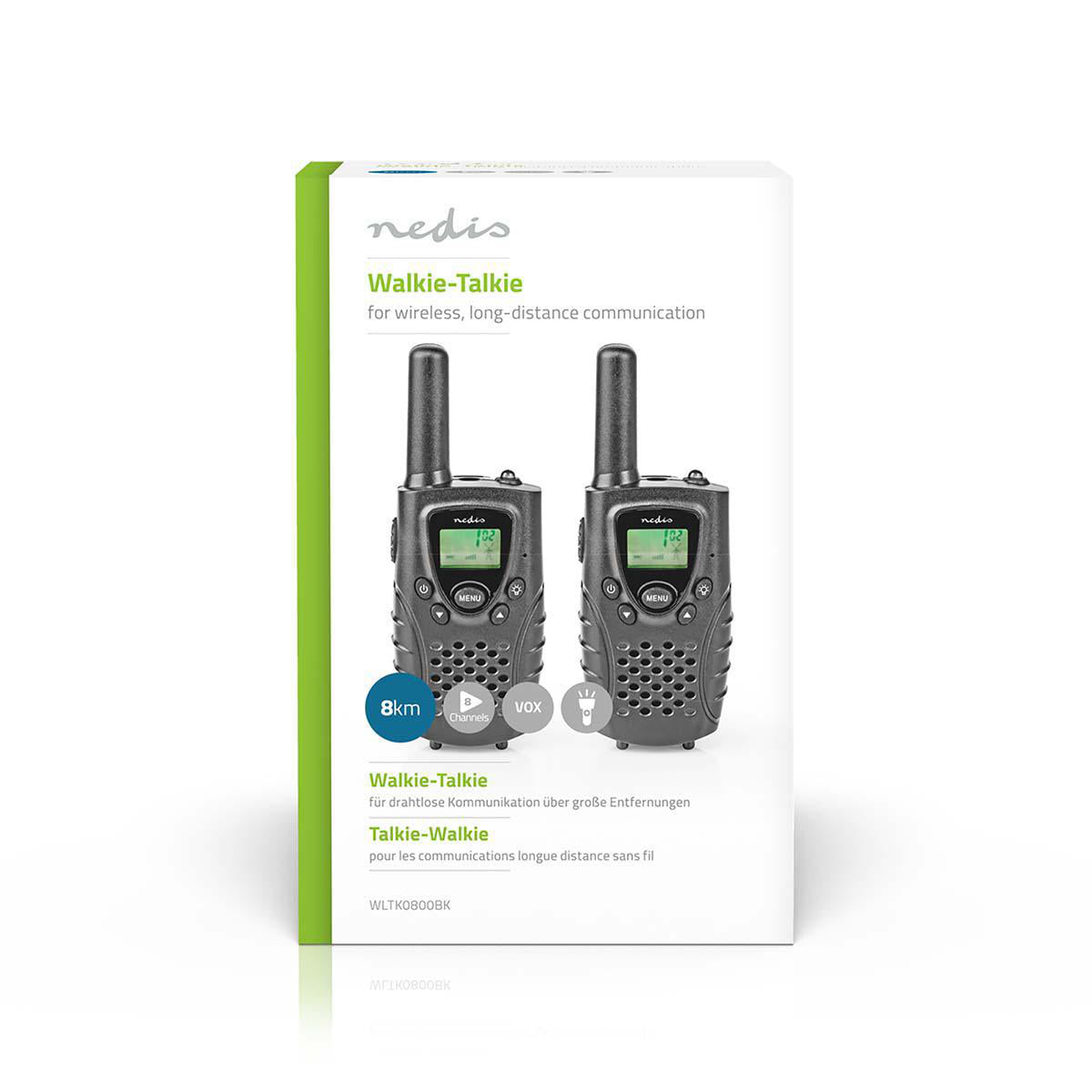 Nedis Walkie Talkie-sett (opptil 8 km)