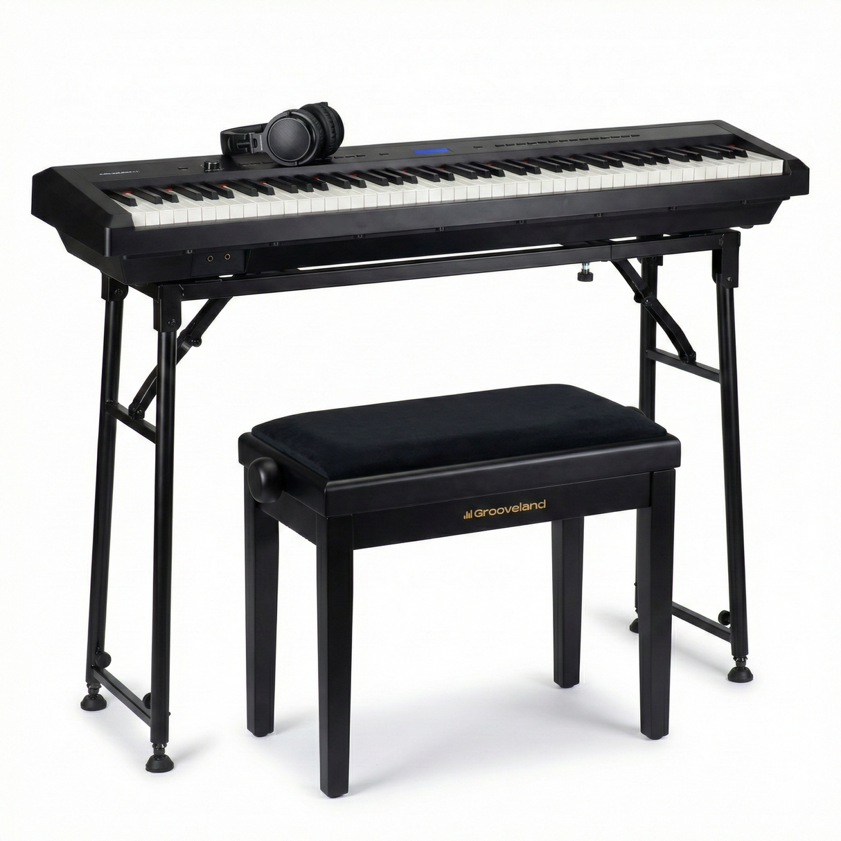 Grooveland P22 el-piano startpakke (Svart)