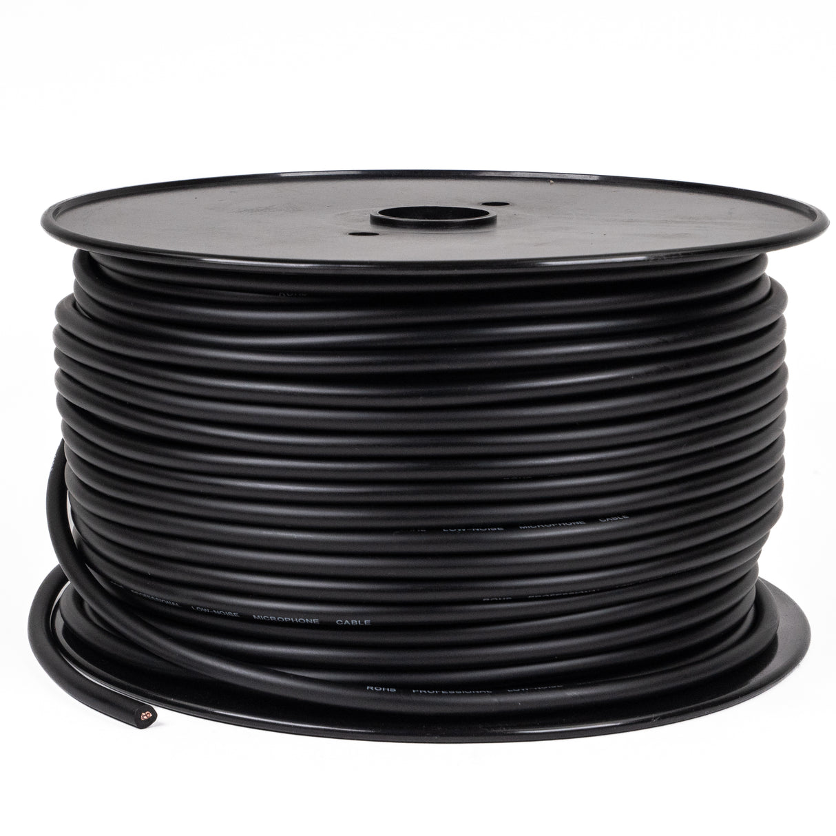 Perfex mikrofonkabel på rull (100m)