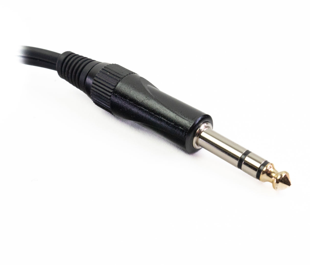 Perfex 6,3mm hodetelefon splitterkabel (0,5m)