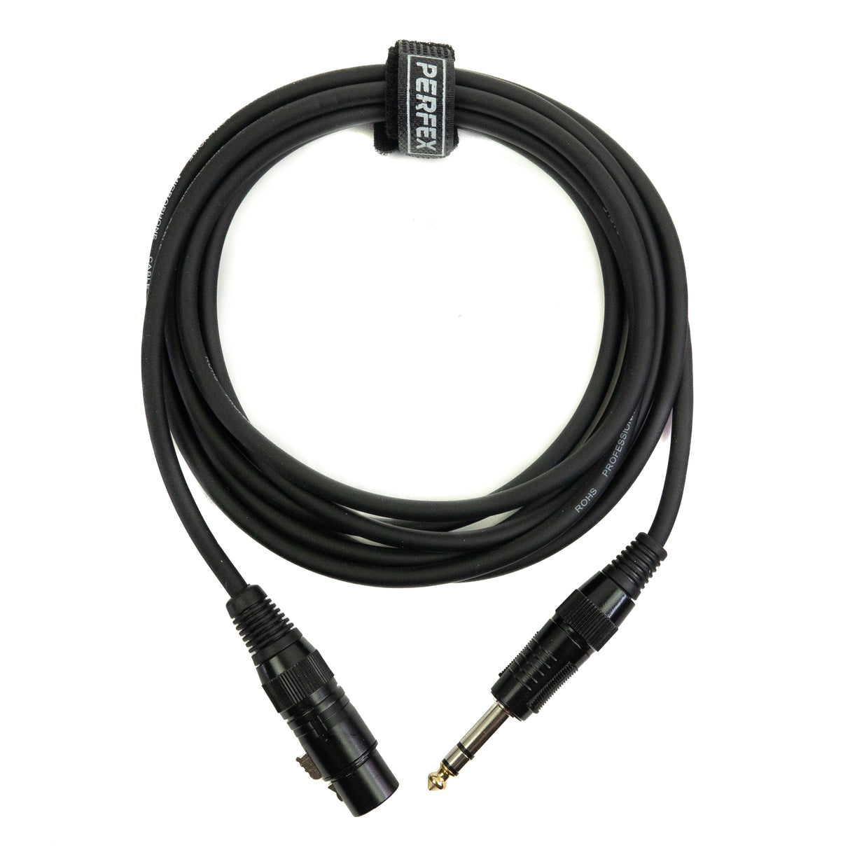 Perfex XLR hunn til balansert jack (3m)