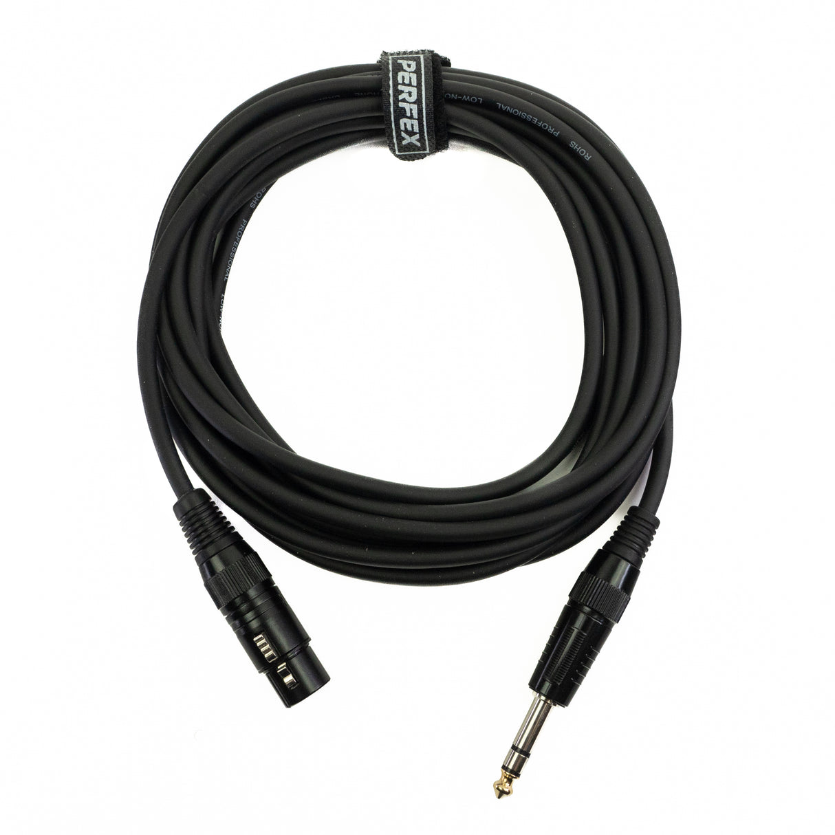 Perfex XLR hunn til balansert jack (5m)